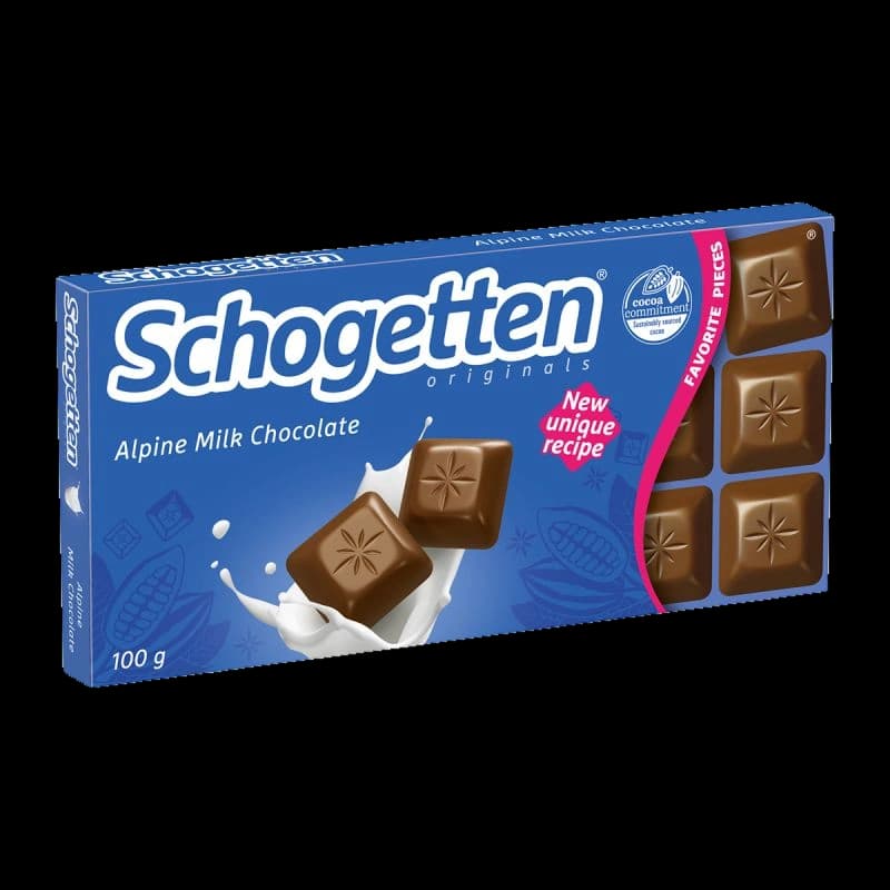 Ciocolata Schogetten cu lapte alpin