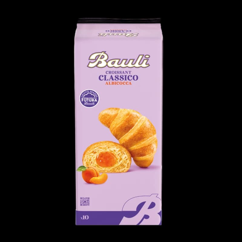 Croissant Bauli cu Umplutură de Caise 10 pack