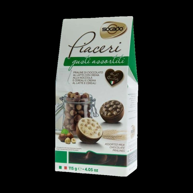 Praline de ciocolată asortate Socado Piaceri